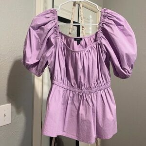 Lavender blouse